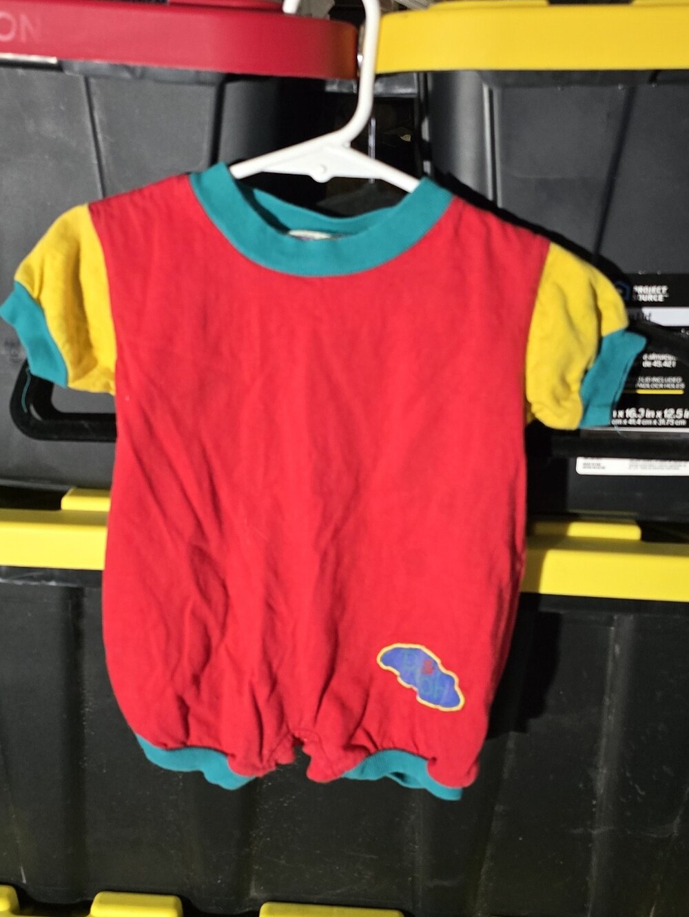90s Kids Pooh Colorblock Onepiece
